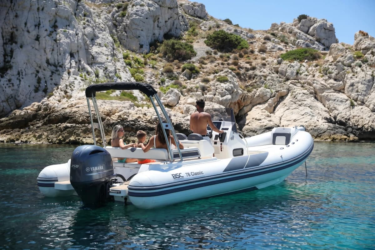 Boat excursion in the Gulf of Cagliari